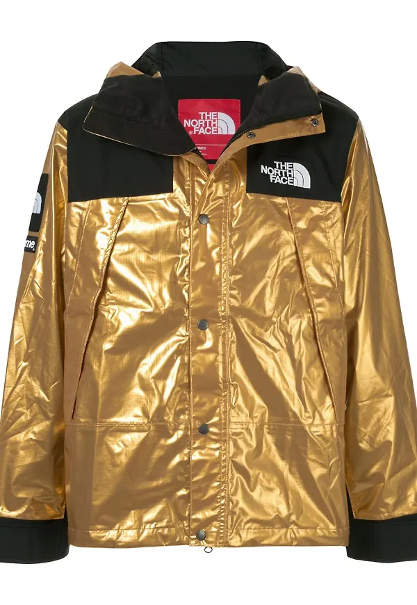 Supreme TNF parkas - Guldfärgad