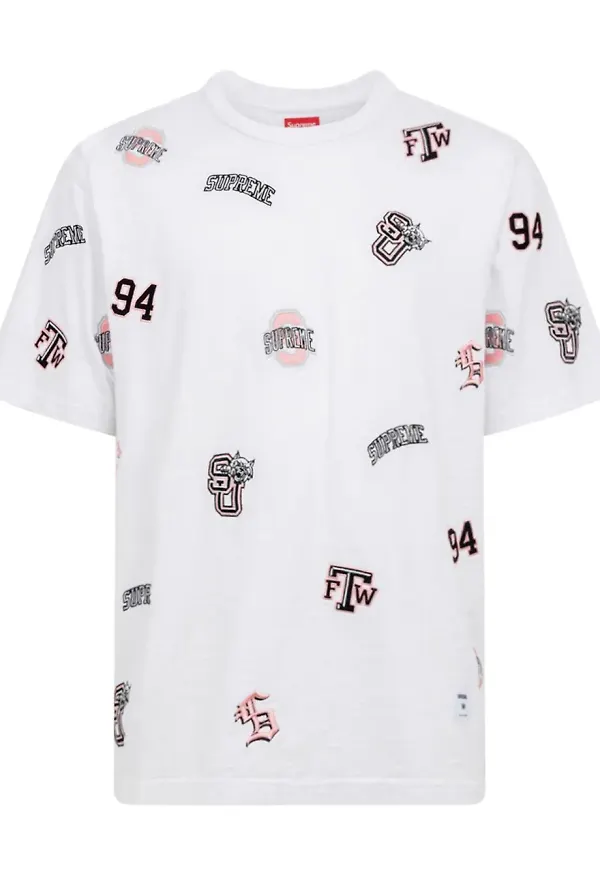 Supreme University t-shirt - Vit