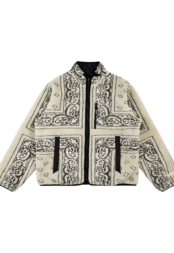 Supreme vändbar fleecejacka - Neutral