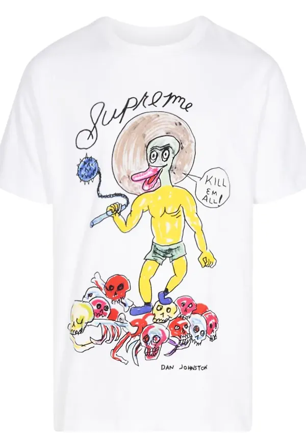 Supreme x Daniel Johnston t-shirt - Vit