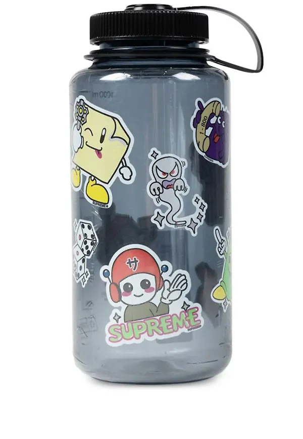 Supreme x Nalgene Characters vattenflaska - Svart