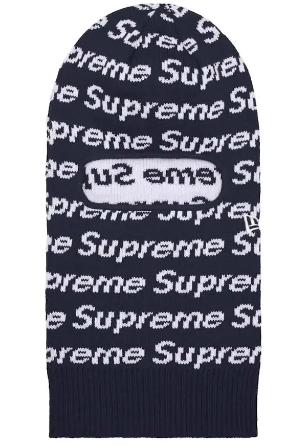 Supreme x New Era Repeat balaclava - Blå