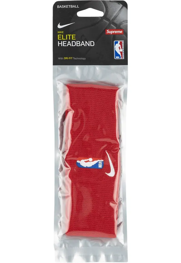 Supreme x Nike Elite pannband - Röd