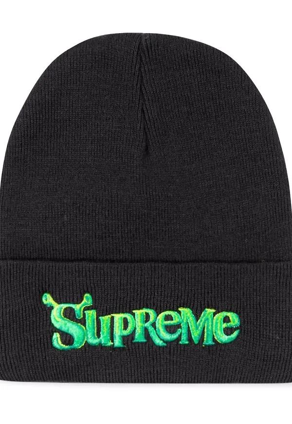Supreme x Shrek mössa - Svart