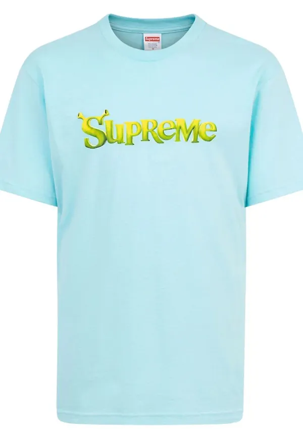 Supreme x Shrek t-shirt - Blå