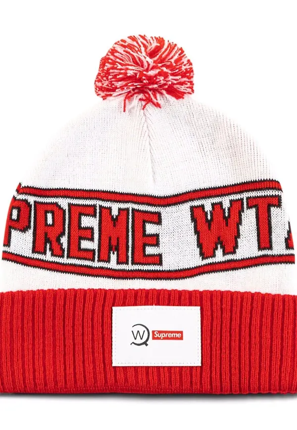 Supreme x WTAPS mössa - Vit