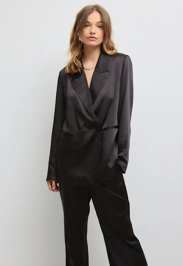 Sussi satin blazer