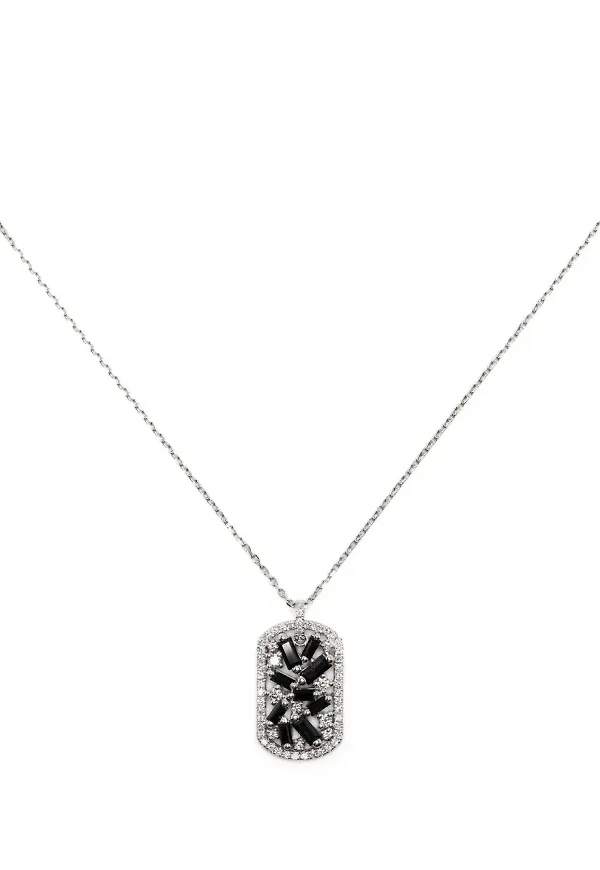 Suzanne Kalan halsband i 18K vitguld - Silverfärgad