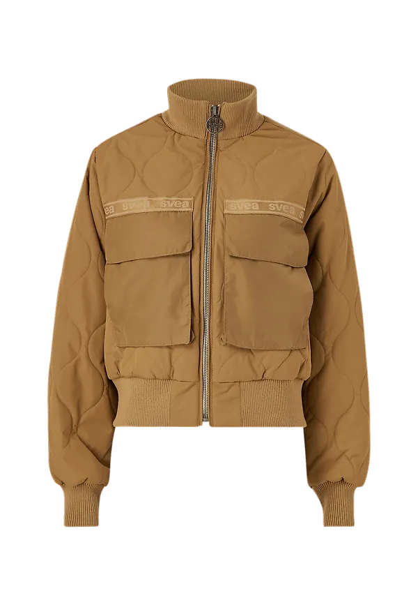 Svea - Jacka W. Short Queen Jacket - Gul