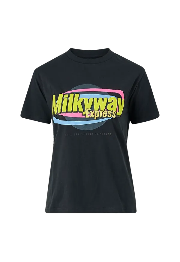 Svea - Topp W. Milkyway Tee - Svart