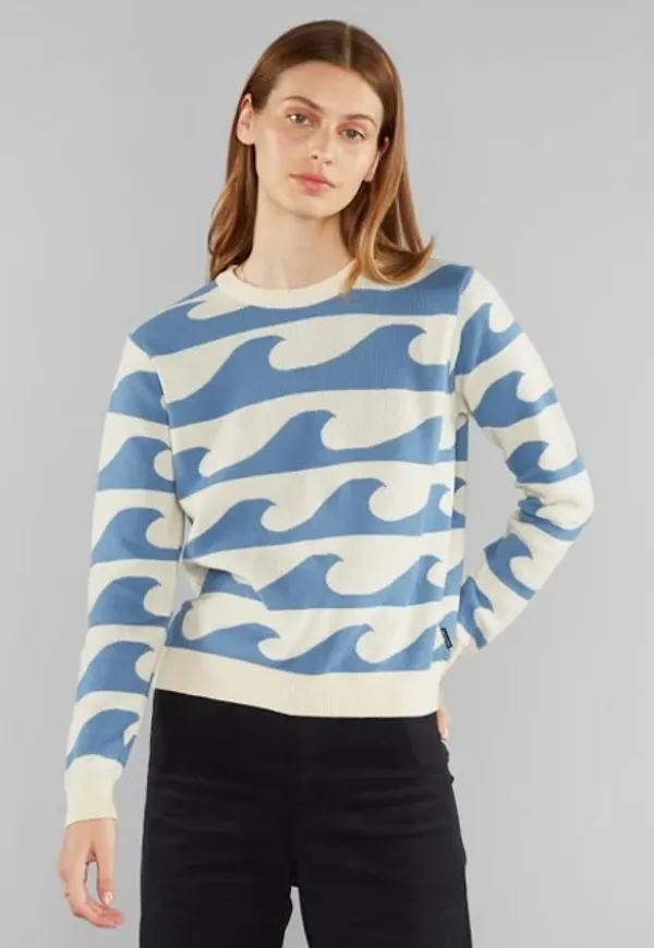 Sweater Arendal Waves Off-white