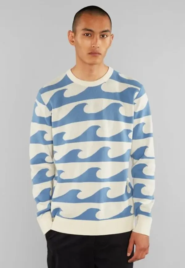 Sweater Mora Waves Off-white