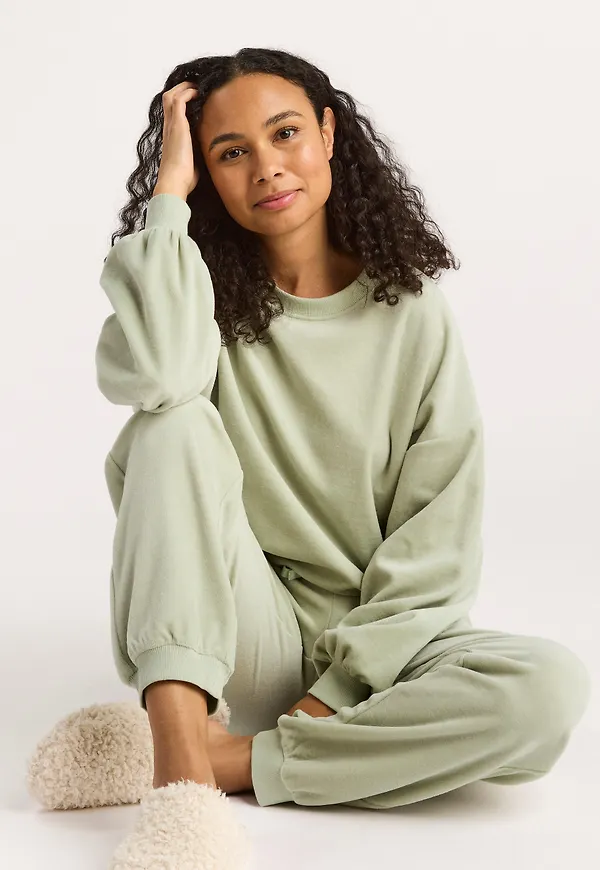 Sweatpants i velour