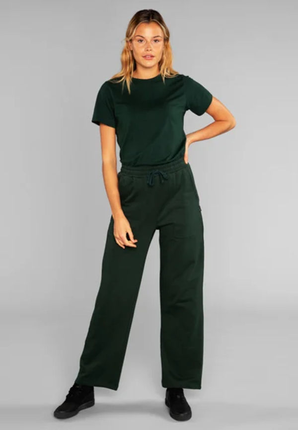 Sweatpants Lomma Base Dark Green