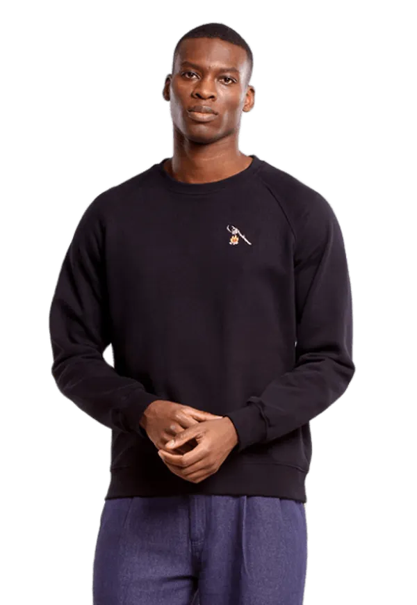 Sweatshirt Malmoe Hot Coffee Black