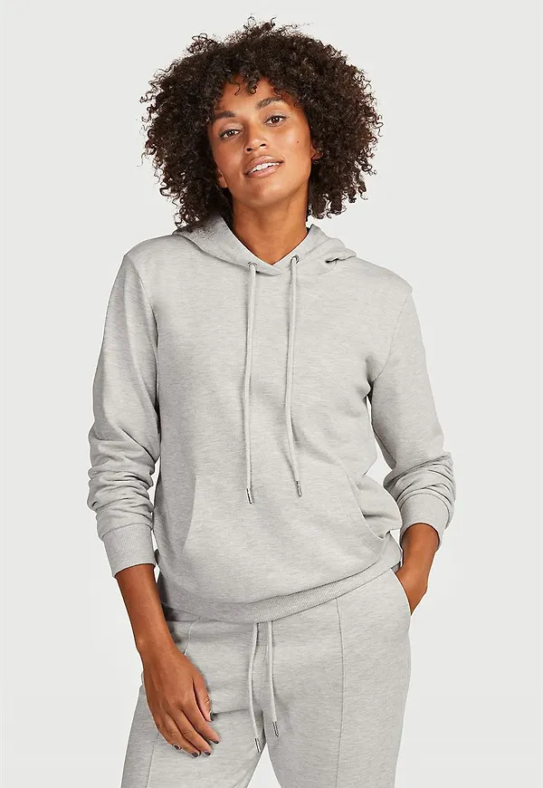 Sweatshirt med huva