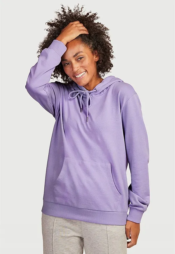 Sweatshirt med huva