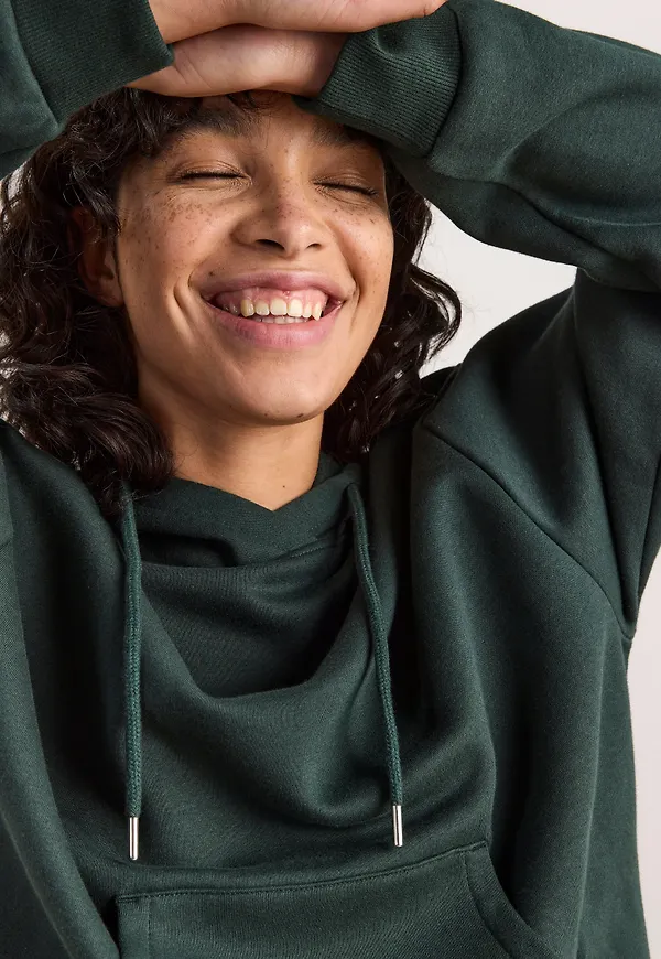 Sweatshirt med huva