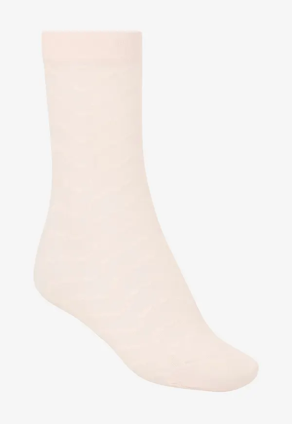 Swedish Stockings - Strumpa Mila Ruffle Socks - Rosa