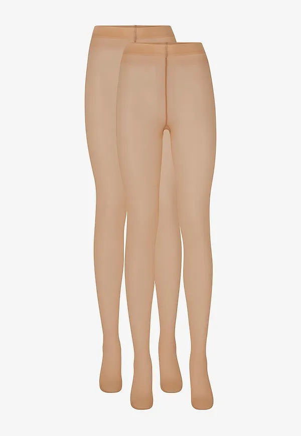 Swedish Stockings - Strumpbyxor Elin Premium Tights 20 den, 2-pack - Beige