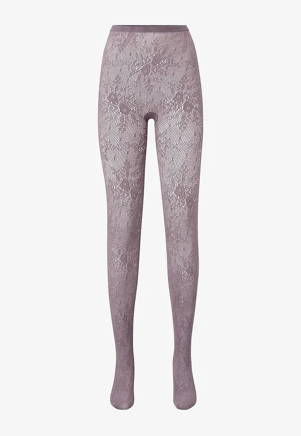 Swedish Stockings - Strumpbyxor Rosa Lace Tights - Grå