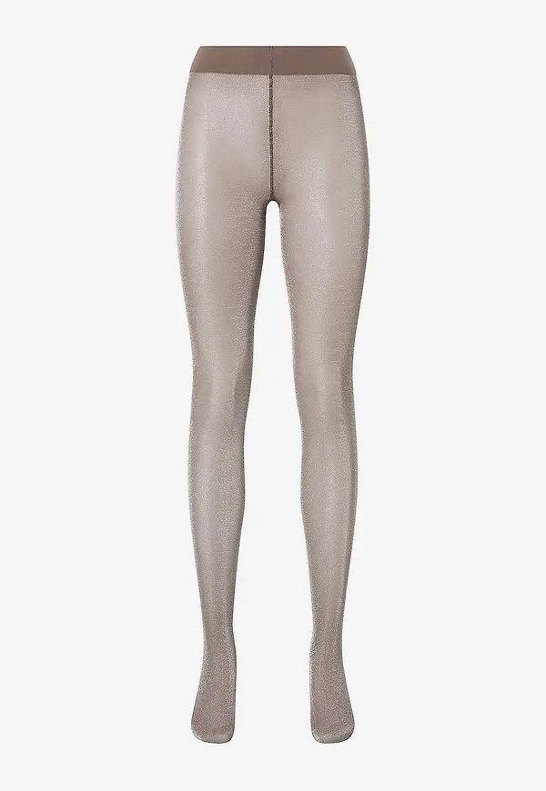 Swedish Stockings - Strumpbyxor Tora Shimmery Tights - Beige