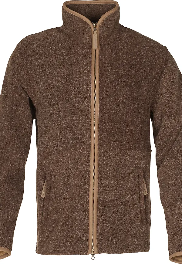 Swedteam Men's Crest Fleece Sweater Brown