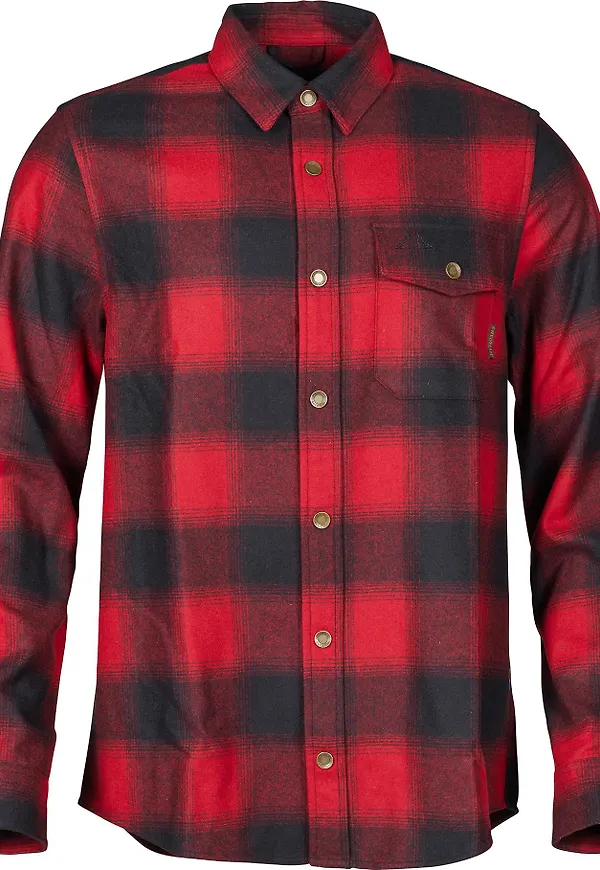 Swedteam Men's Lynx Wool Shirt Red