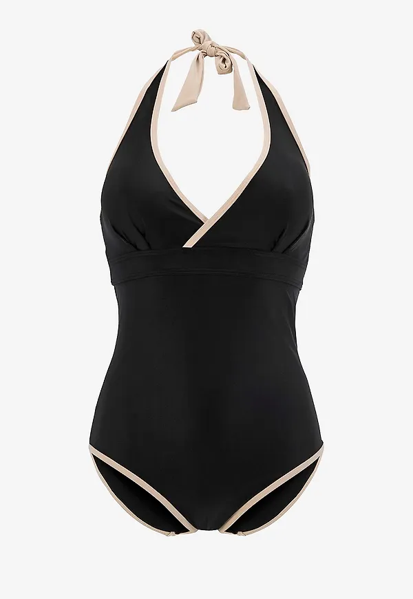 Swegmark - Baddräkt Haiti Halterneck Swimsuit - Svart