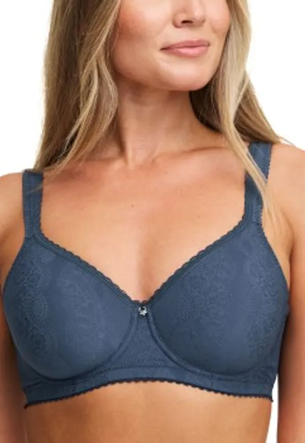 Swegmark BH Adorable Padded Soft Wired Bra Blå F 90 Dam
