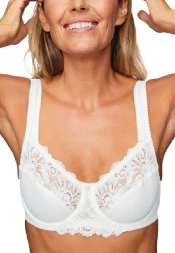 Swegmark BH Support Wire Bra Vit F 90 Dam