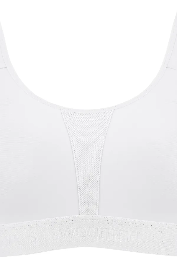 Swegmark Kimberly Iconic Sport Bra White