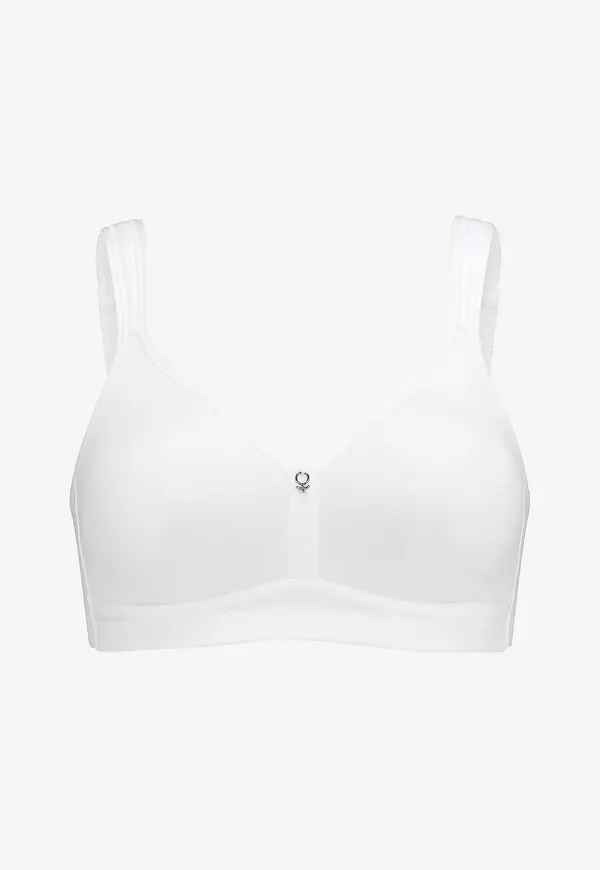 Swegmark - Mjuk behå Clean Cotton - Vit