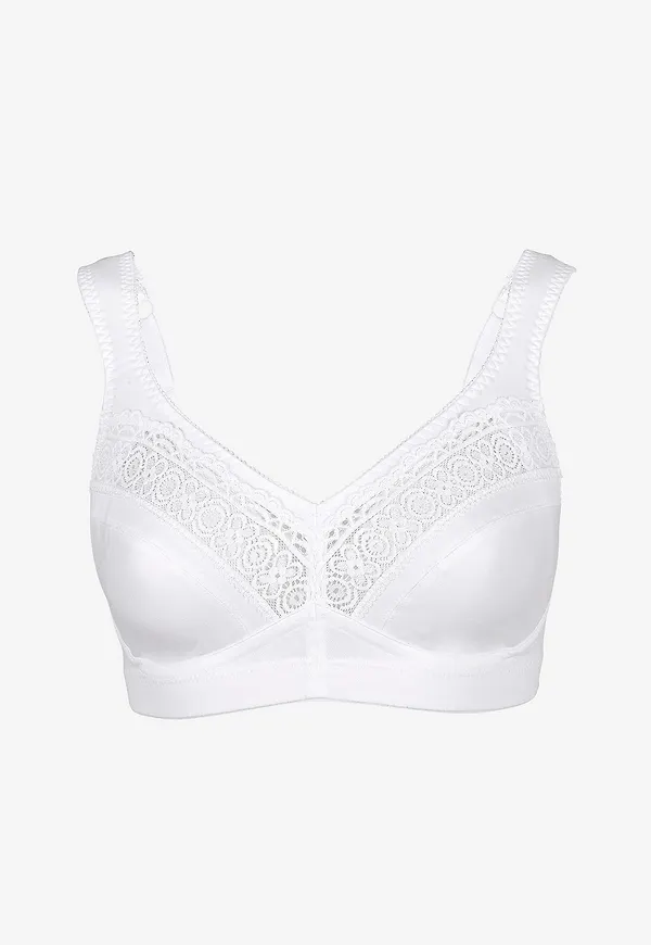 Swegmark - Swegmark Mjuk-bh Cotton Stars - Vit