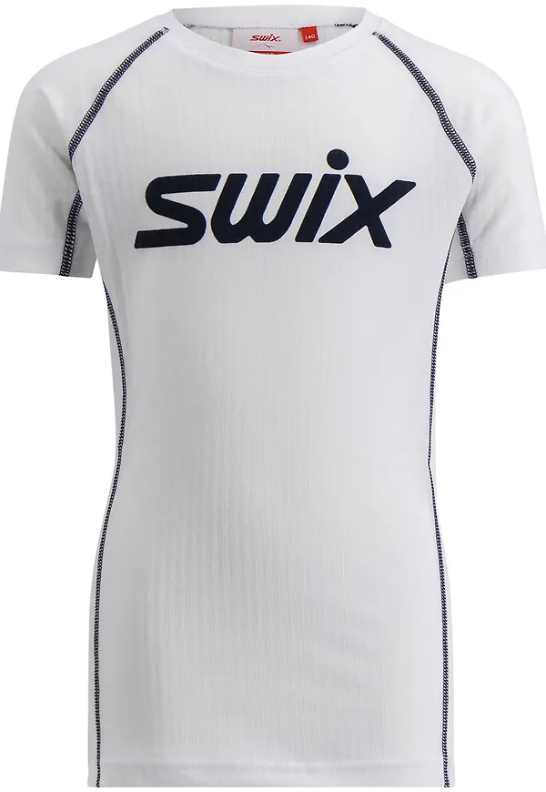 Swix Men's Racex Classic Short Sleeve Bright White/Dark Navy