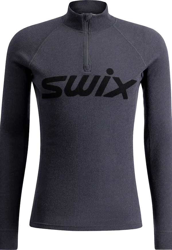 Swix Men's RaceX Merino Half Zip Phantom
