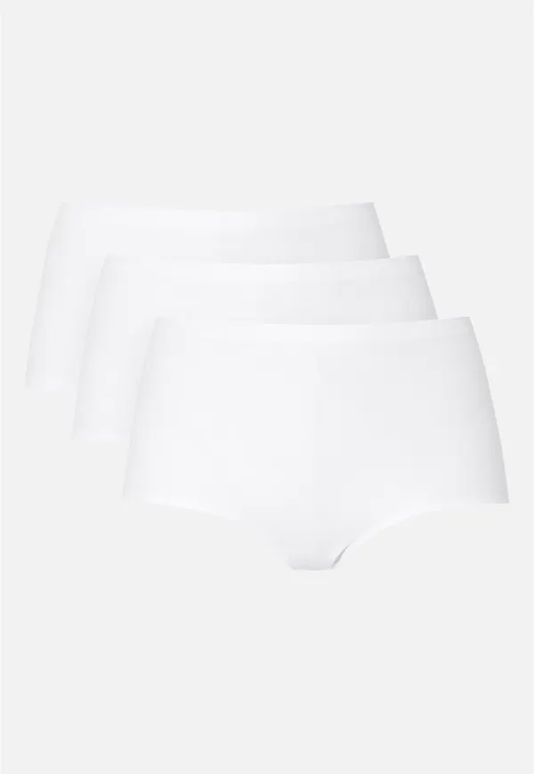 Bekväm trosa med hög midja 3-pack