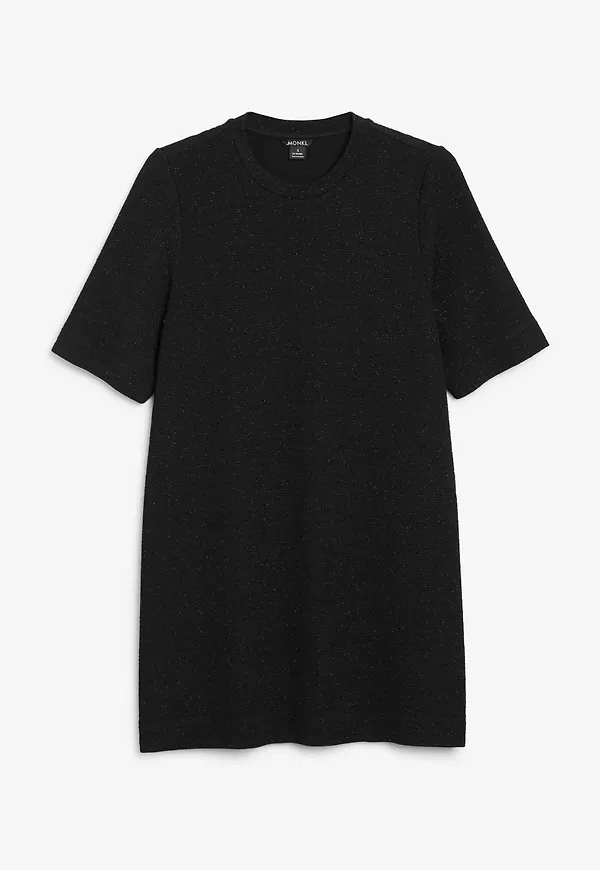 T-shirt dress - Black