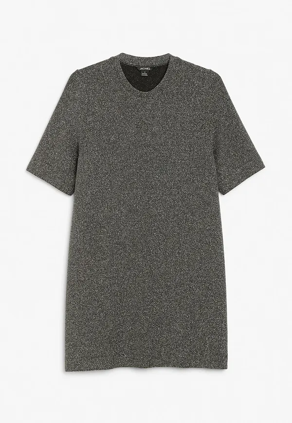 T-shirt dress - Silver