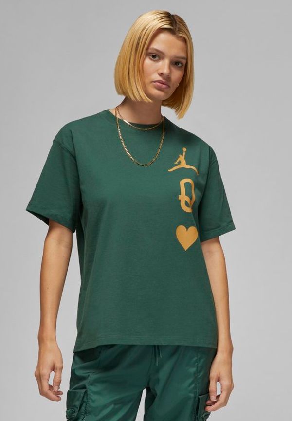 T-shirt Jordan Flight för kvinnor - Grön