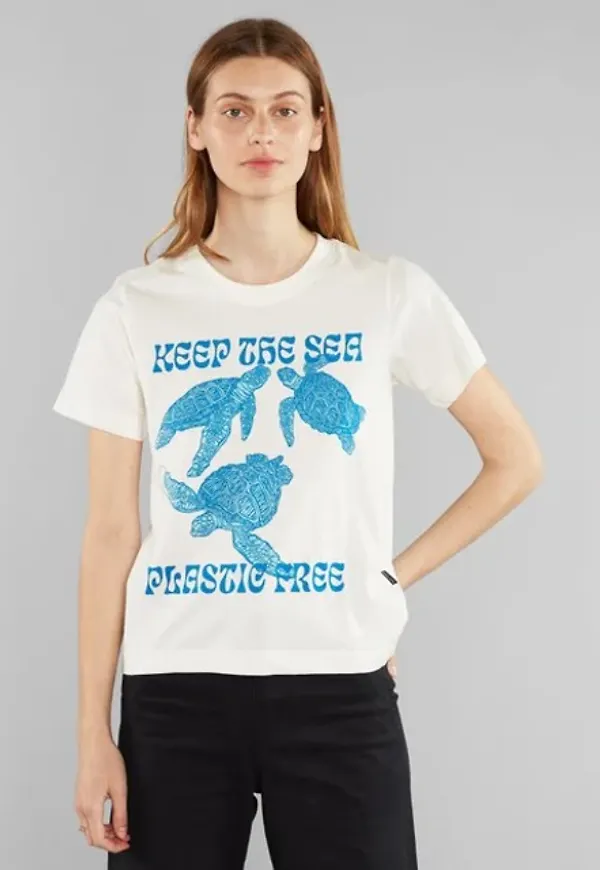 T-shirt Mysen Plastic Free Off-white