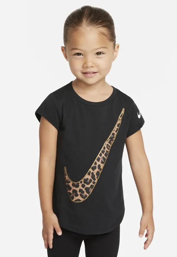 T-shirt Nike för små barn - Svart