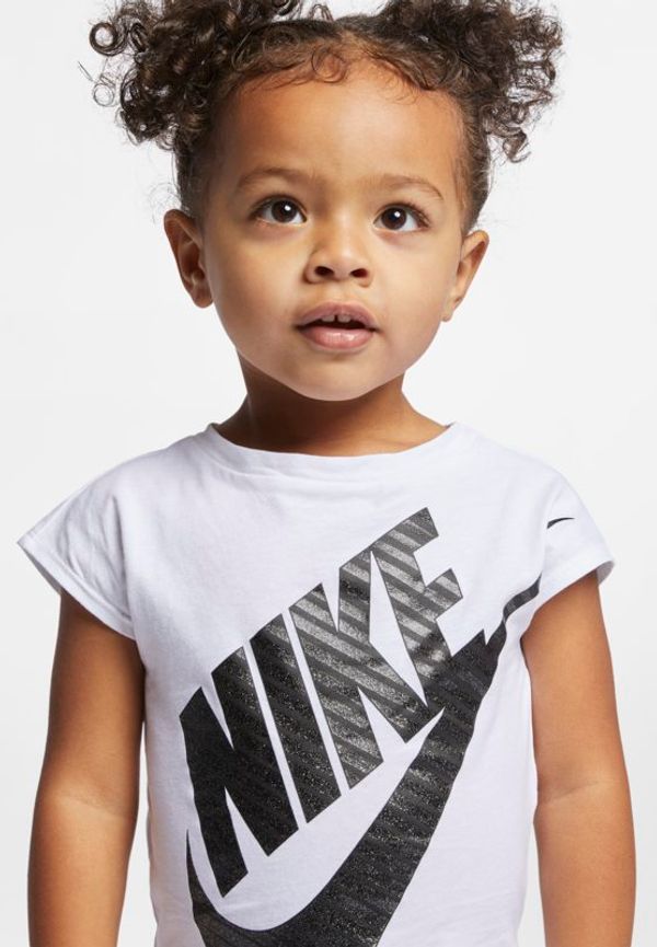 T-shirt Nike Sportswear för små barn - Vit