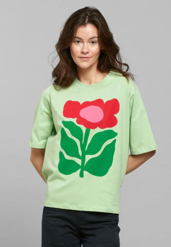 T-shirt Vadstena Spring Quiet Green