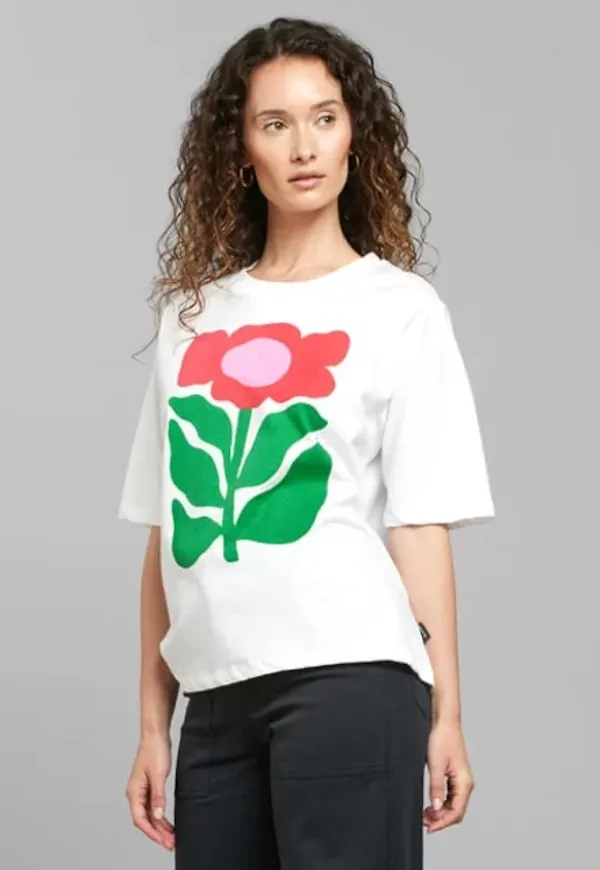 T-shirt Vadstena Spring White
