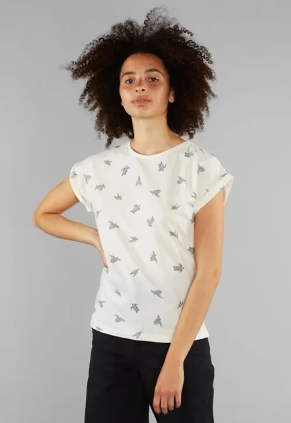 T-shirt Visby Sea Turtles Off-white