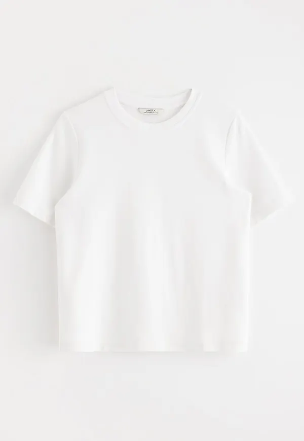 T-shirt i kraftig bomull