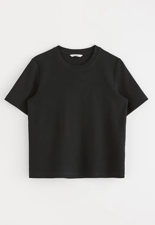 T-shirt i kraftig bomull