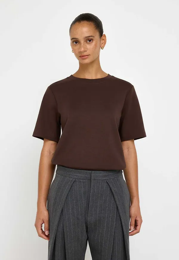 T-shirt i kraftig bomull