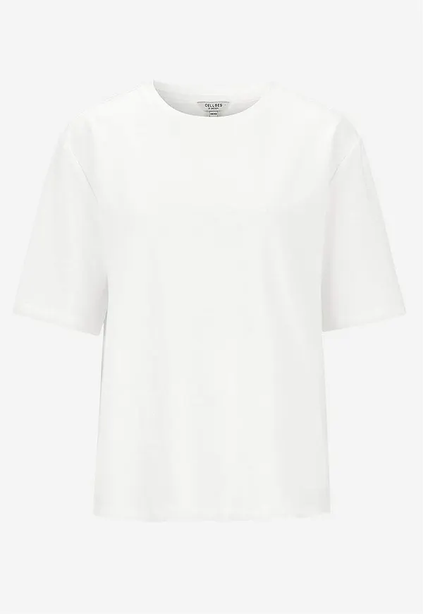 T-shirt i kraftig trikå